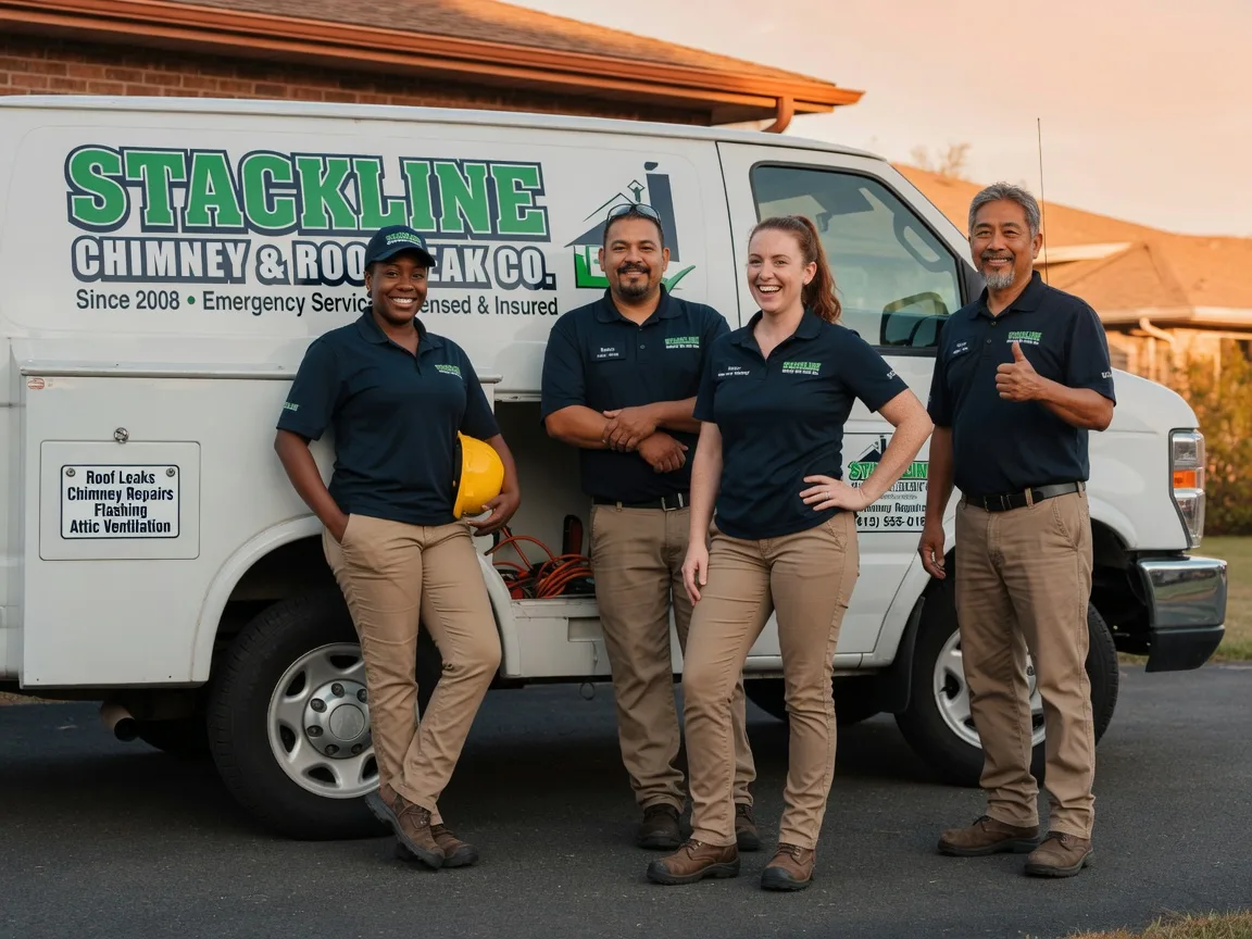 Chimney flashing repair company in Clarksburg, WV